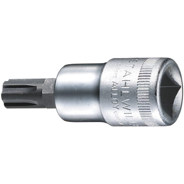 12, 5 mm (1/2") Screwdriver socket SizeM10 L.60 mm, 54 CV M 10